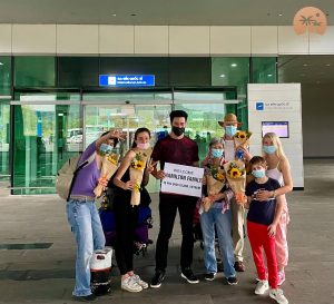 7 vaccinated European tourists entered Phu Quoc island by a private jet last Christmas and New Year's Eve