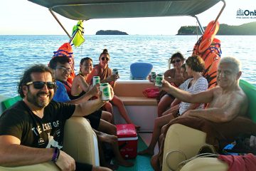 International tourists enjoyed snorkeling trip in Phu Quoc island