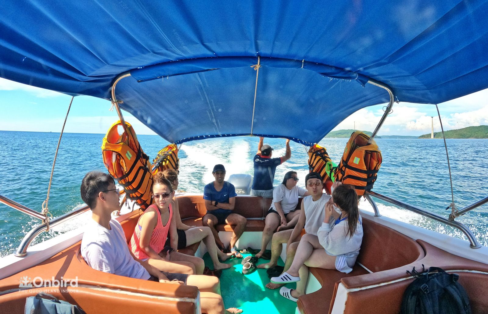 Speedboat ride in Phu Quoc Island, Vietnam